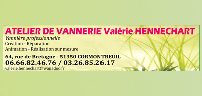 Atelier de vannerie Valérie Hennechart